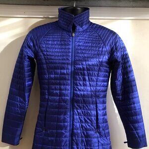 Patagonia Vosque 3-in-1 Parka Coat Jacket W/Liner Women's Size Small Navy Blue